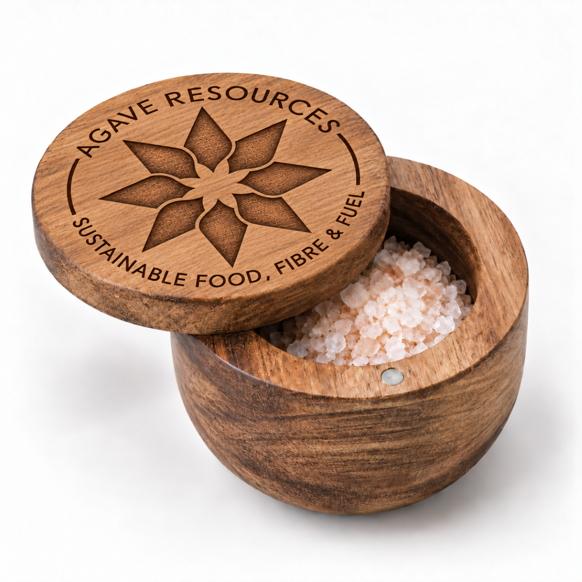 Agave Resources Acacia Salt Pig - Image 2