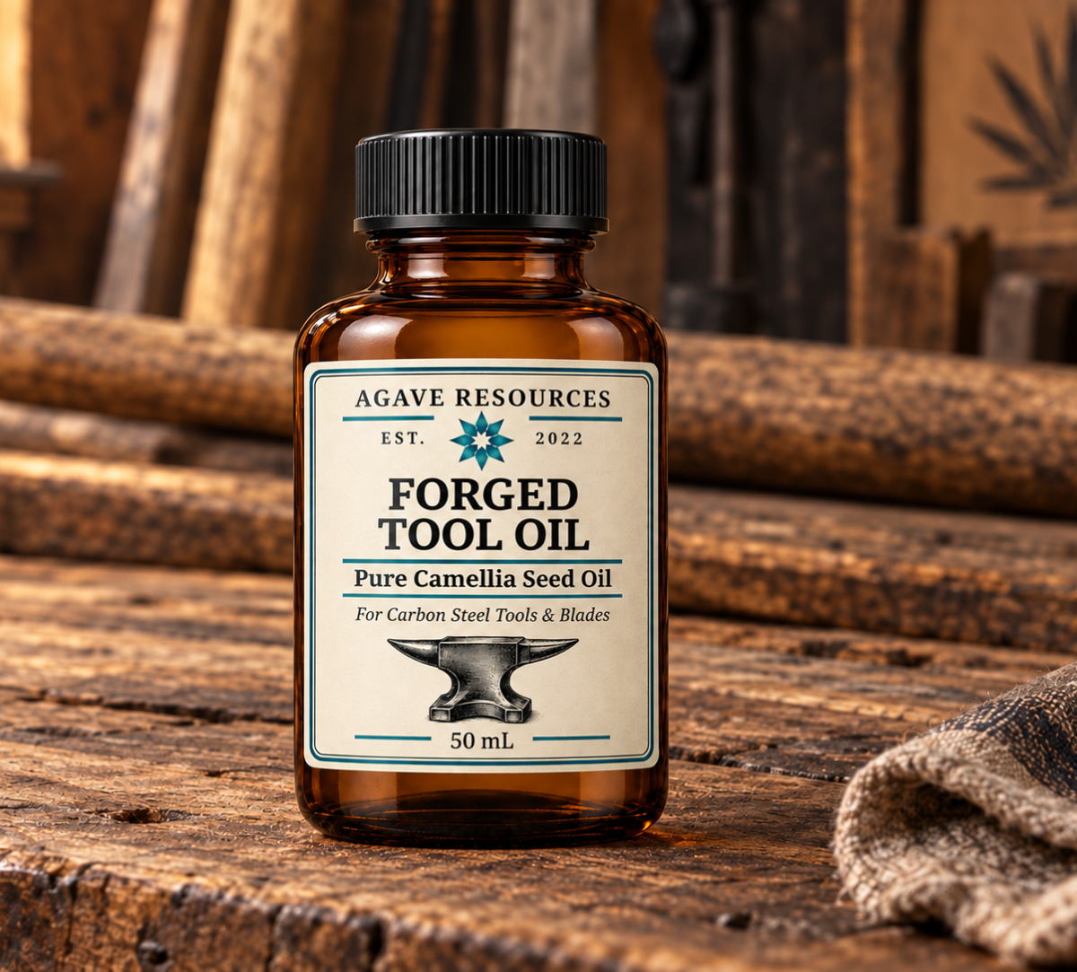 Agave Resources Forged Tool Oil - 50 mL